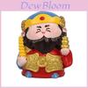 Traditional Five God Of Wealth Car Decor Resin Small Figure Home Office Ornament