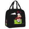 Maßgeschneiderte Mafalda Manga Thermoisolierte Lunchtaschen Damen Argentinien Cartoon Tragbarer Lunchbehälter für Reiseaufbewahrung Lebensmittelbox