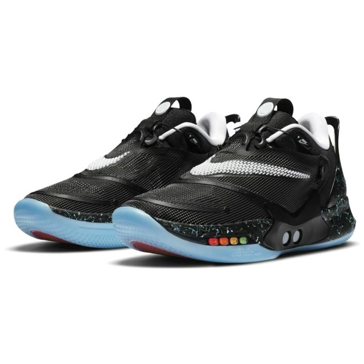 New Nike Adapt Bb 2.0 Gc 'Black White Blue' CV2443-002