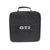 Car Charging Gun Leather Bag Storage Box Auto Accessories For VW GTI Polo Golf Passat Tiguan Arteon Touareg Taigo Jetta Hub Cap
