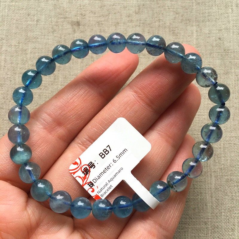 

Натуральный ледяной дьявольский синий глубокий синий океан сапфировый браслет синий кристалл драгоценный камень браслет украшение подарок синие ювелирные изделия подарок BB7 diameter: 6.5mm
