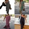 Knit Dress For Women With Ruffle Detailing And Loose Fit In Spring 2023 For Casual Wear