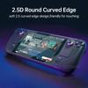 2 Packs Tempered Glass for Valve Steam Deck Console 9H Screen Protector Anti-Scratch Guard Film for Steam Deck Accessories