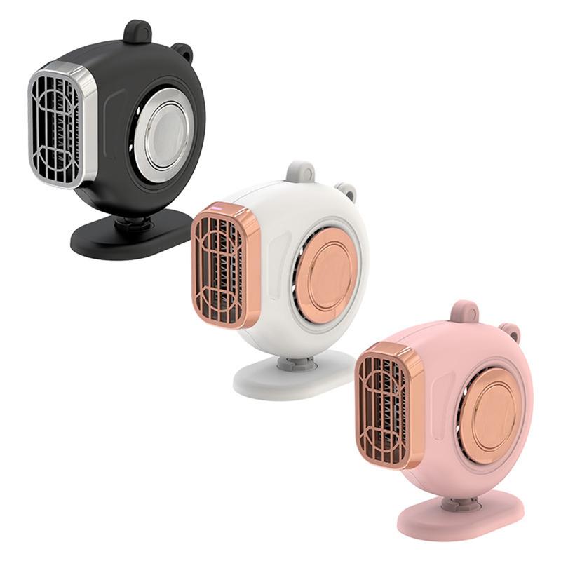 Portable Car Heater 200W Rotating 12V/24V 360 Degree Electric Cooling Heating Fan Electric Heater Windscreen Demister Defroster