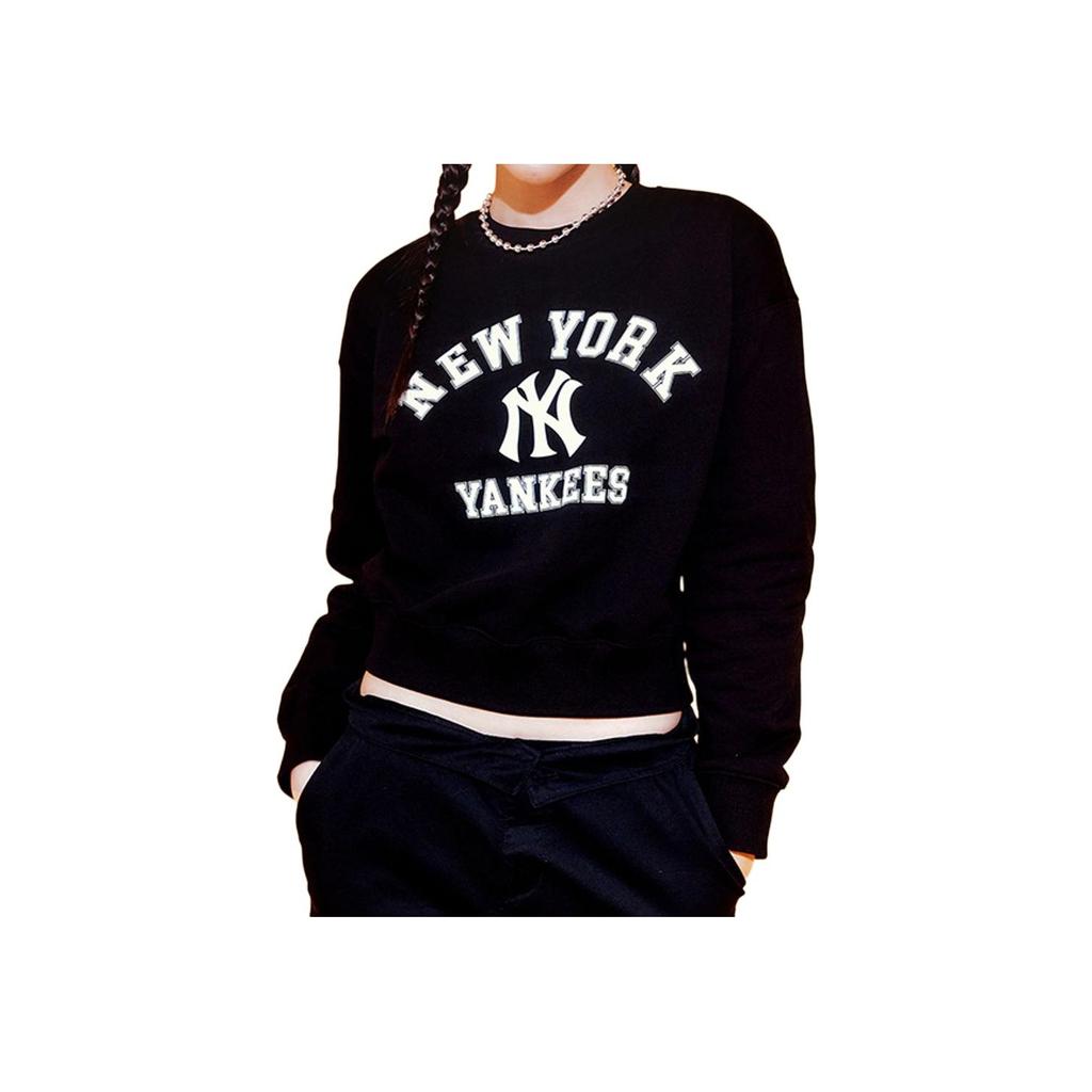New MLB New York Yankees Sweatshirt Women's Black 3FMTV0231-50BKS