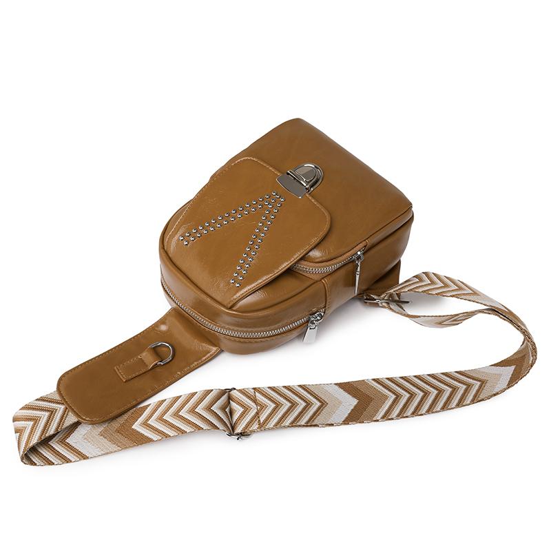 Women's Crossbody Bag Shoulder Bag Water-repellent PU Chest Bag