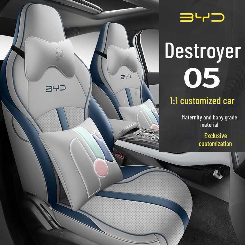 All-Season Universal Seat Covers & Cushions for BYD Destroyer 05 – Full Coverage