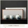 High-end hand-painted master cup, ceramic tea can, small creative gift box set, gift for teachers, elders and friends