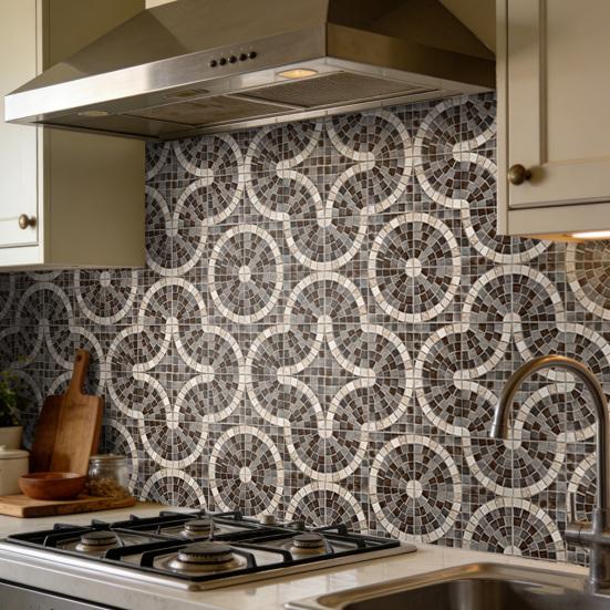 2 Pcs Peel And Stick Wall Tile Self-Adhesive Wall Tiles Waterproof PVC Decorative Tile Stickers for Kitchen Backsplash Bathroom