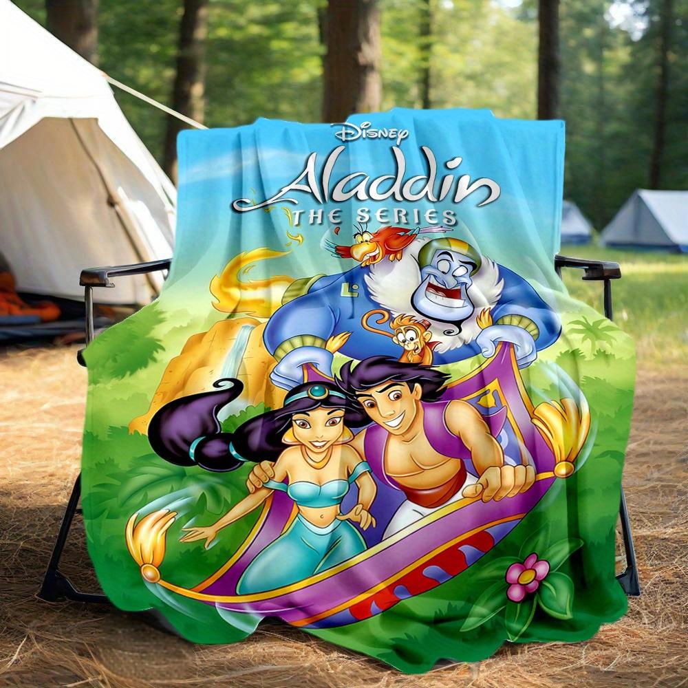 1pc, Disney Aladdin The Serics Blanket Soft and Cozy for All Seasons, Living Room, Travel, Camping, Car Blankets