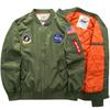 Men's and Women's MA-1 Pilot Jacket - Thickened Cotton, Plus Size, Autumn/Winter Casual Outerwear