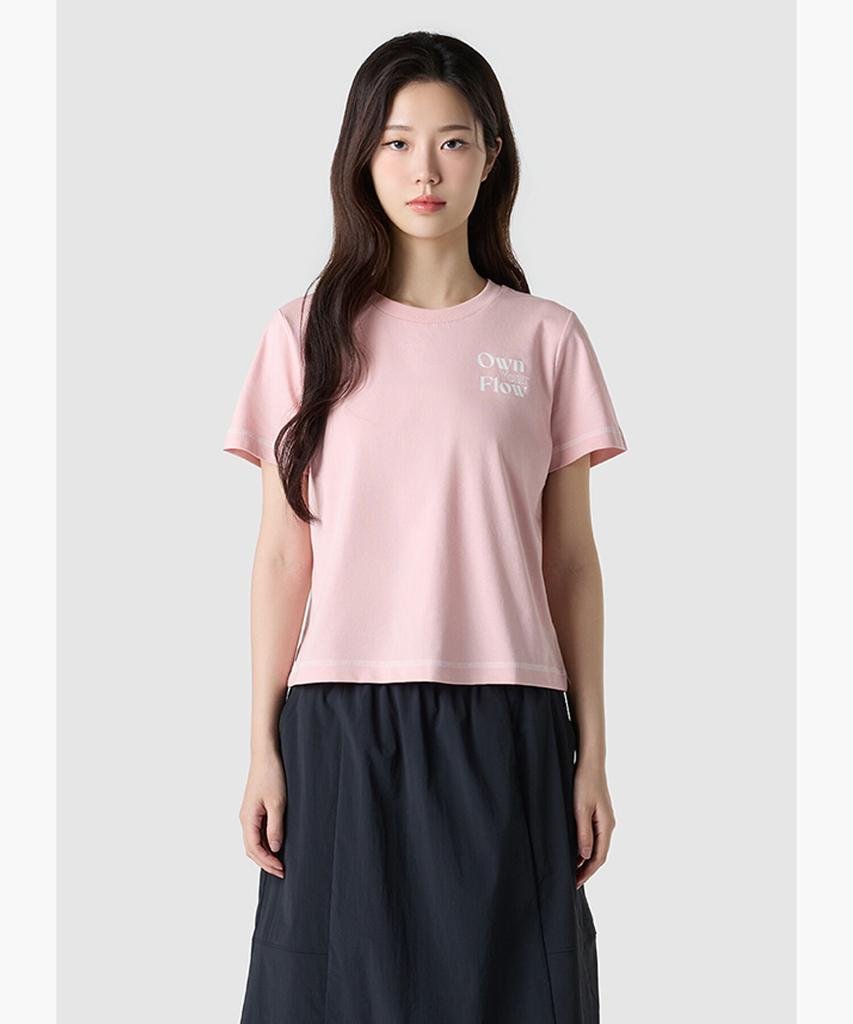 LECOQ Women'S Small Graphic T-Shirt - Pink Qr122Ors21