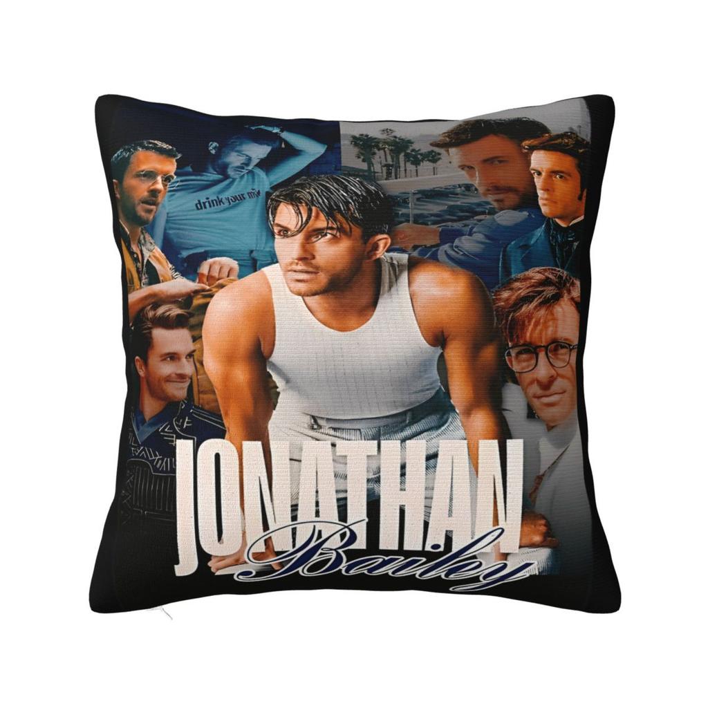 Jonathan Bailey Pillow Case Cushion Cover Soft Graphic Pillow Cover Cute Funny Pillowcases For Wedding Party Home Decor