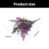 Portable Imitation Lavender Spikes Accessory for Interior Decoration and Atmosphere Enhancement at Weddings and Parties