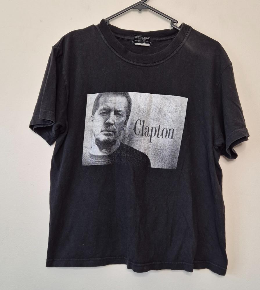 

Eric Clapton Tour 2009 TShirt Tee Size S English SingerSongwri wbr/ ter Music Unisex T-Shirt S