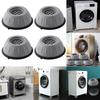 4Pcs Anti Vibration Washing Machine Feet Pads Rubber Non-Slip Noise Reducing Mat Heightening Support Base for Washer Dryer Furniture