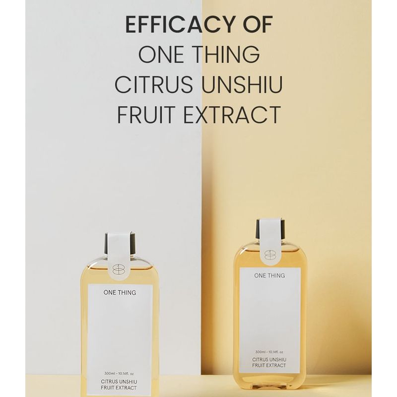 ONE THING - Citrus Unshiu Fruit Extract Toner