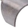 Half Round Cutter Punch Tool Steel Arc Shaped   Belt End Punches for Leather Craft Handwork
