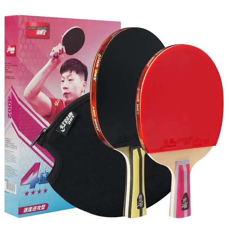 DHS 4-Sterne Tischtennis Schläger Set