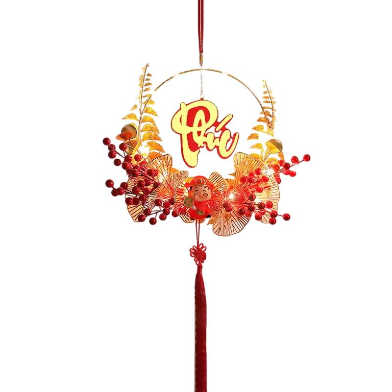 Vietnamese Spring Festival Decorations Paper Flowers Hanging Ornament 2026 New Year Home Decoraitons Room Wall Decor
