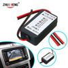 12V DC Power Relay Capacitor Filter Rectifier for Car Rear View Backup Camera Auto Car Eliminate Interference Car Cam Connector