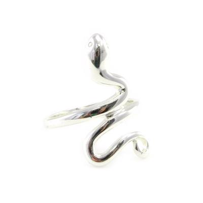 Silberring 'Mythische Schlange'