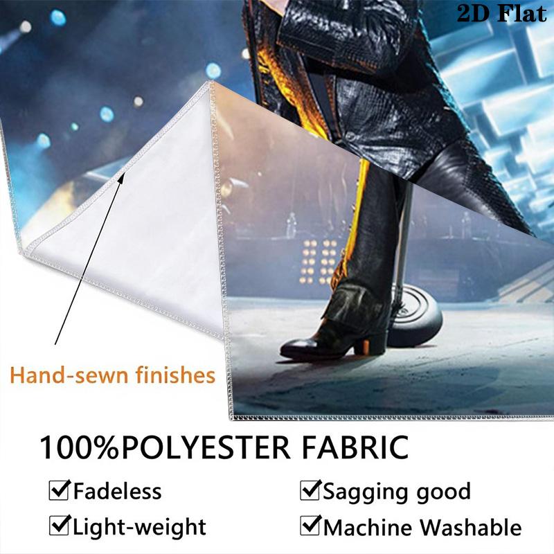 Live Performance Acoustic Guitar Showcase Tapestry Fashion Print Wallmounted Christmas Gift Home Decor Background Cloth