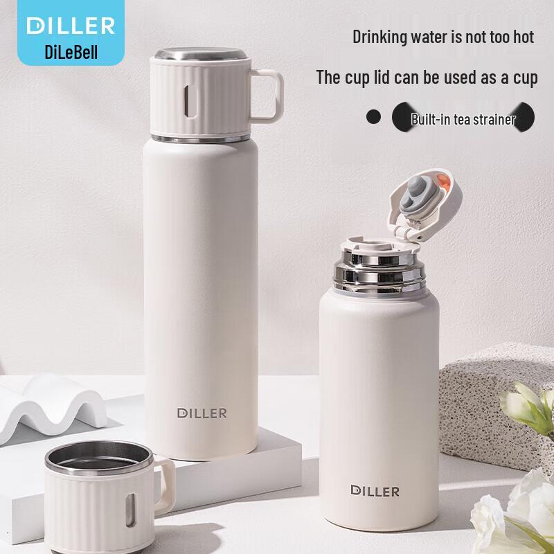 Diller Student 316 Stainless Steel Thermos with Tea Infuser