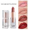12 cores fosco à prova d'água veludo nude batom sexy vermelho marrom pigmentos maquiagem de longa duração profissional