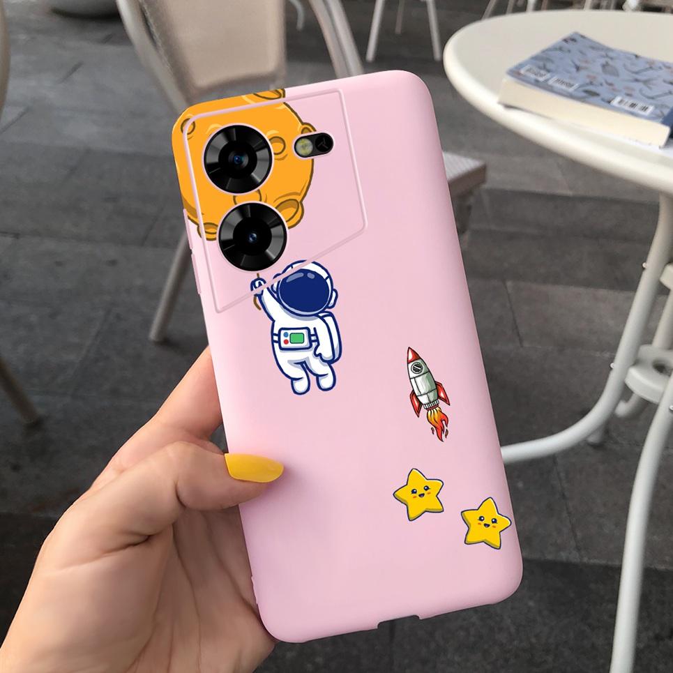 Soft Silicone Phone Case For Tecno Pova 5 POVA5 Cover 2023 New Fashion Cool Style Cartoon Design Coque Shell Soft Silicone Etui