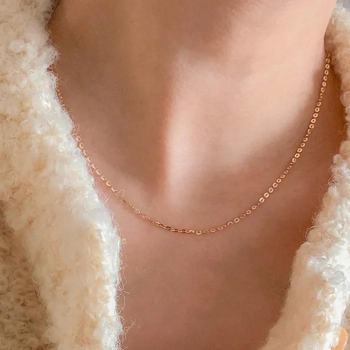 14k Gold Bling Chain Necklace