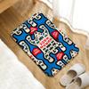 Fashion Design-H-Humans-M-Mades-Entry Door Floor Mat Festive Decorations Carpet Bathroom Anti-slip Mat Entrance Doormat