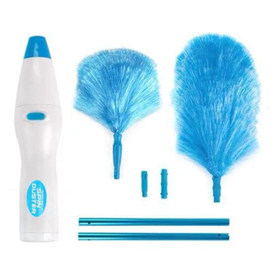 Electric Duster Brush 360-Degree Rotating Battery Powered Quick Cleaning Spin Duster Wireless Cleaning