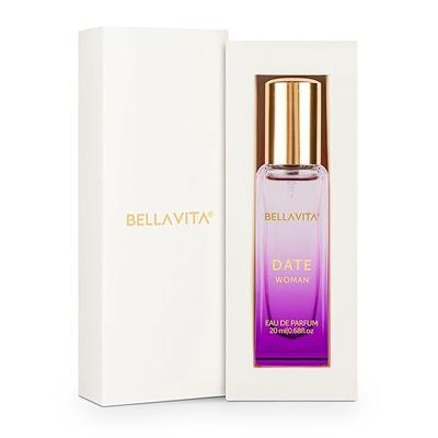 Date Woman Eau de Parfum, Parfüm mit rosa Pfeffer, Jasmin und Vanille | Hochwertiger, lang anhaltender blumiger und fruchtiger Duft für Damen, 20 ml