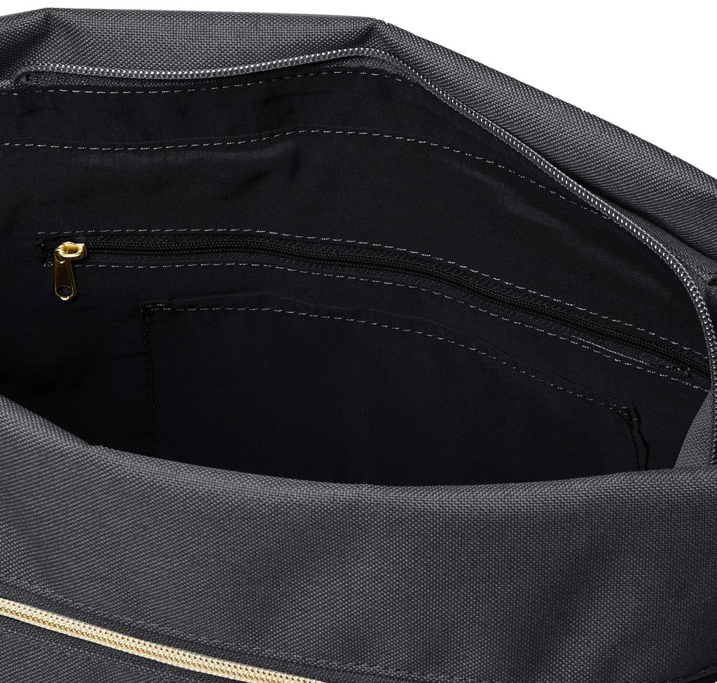 Shoulder Bag CLP Classic Heather Polyester 10 Pocket Shoulder Bag Black [Anello Grande] GT-H2522