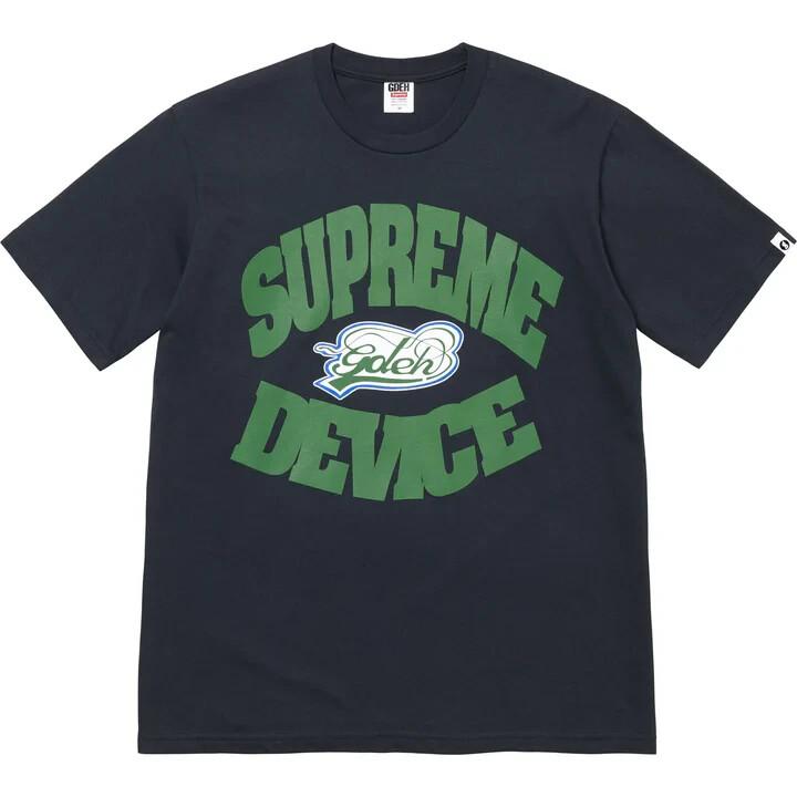 Supreme GOODENOUGH Device Tee Navy M