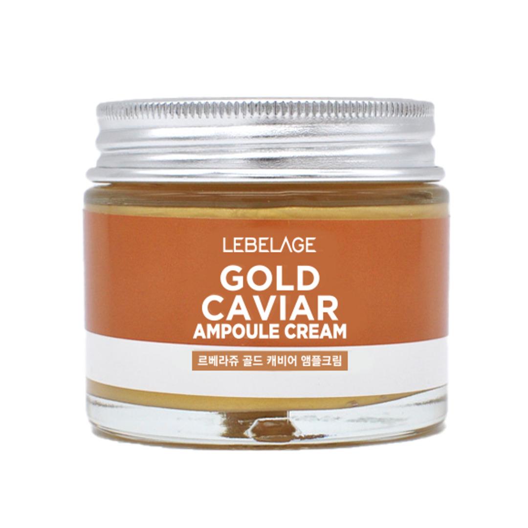 

Lebelage Крем-ампула Gold Caviar – роскошное омолаживающее и укрепляющее увлажняющее средство
