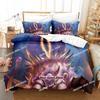 2023 Game Hearthstone Heroes Of Warcraft Bedding Set Cartoon Anime three-piece Set Teenager Bedroom Duvetcover Sets