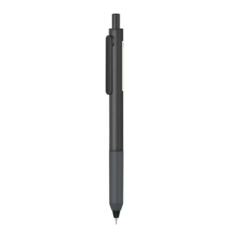 New 0.5Mm Gel Pen Set Retractable Press Bullet Signature Ballpoint Pens Black For School Office Writing Promotion Pen Stationer