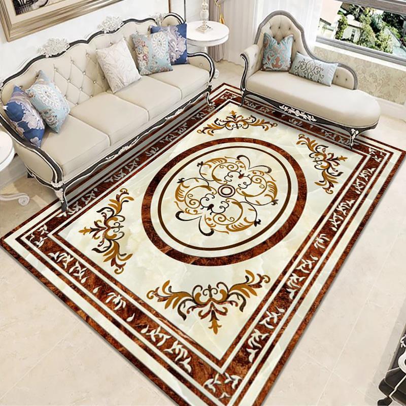 European Style Carpet American Style Living Room Coffee Table Carpet Mat Bedroom Bedside Carpet