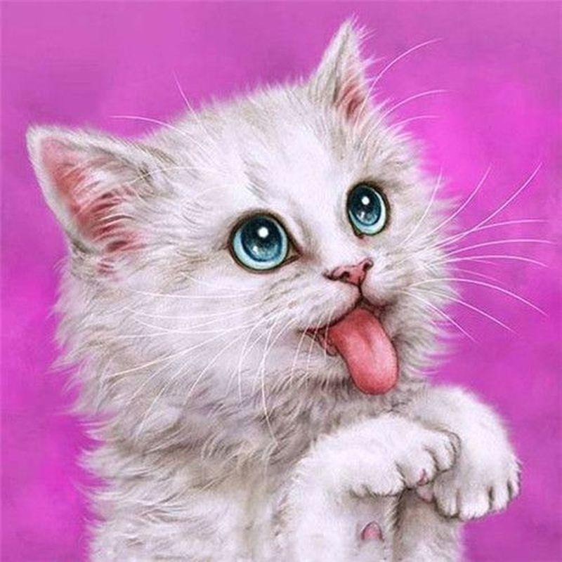 5D DIY diamantová malba Zvířecí křížový steh Celokulatý vrták Diamantové vyšívání Prodej Domácí dekorace