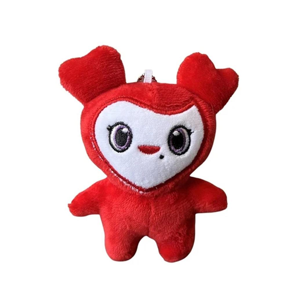 Lovely Idol Doll Plush Keychain TWICE Momo Korean Super Star Plush Doll Pendant Handbag Decorations for Fans Once Girls