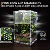 KX4B Acryl Haustier Reptilien Käfig Zuchtbox Terrarien Eidechsen Insekten Klettern