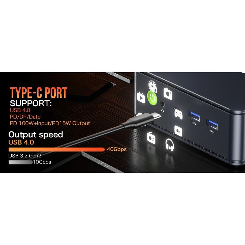 GMKtec M6 Mini PC AMD R5 6600H Počítač 6 jader 12 vláken 16 GB DDR5 512 GB PCIe 3.0 SSD WiFi 6 BT5.2 Mini PC Počítač stolní