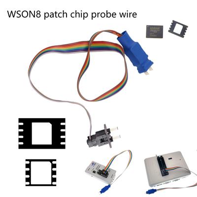 High-performance 1.27 Test Probe Chip Probe Line DFN8 QFN8 WSON8 Read / Write Burning Probe 5X6/6x8 Repair Tool Compact-