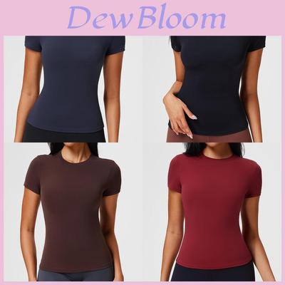 Womens Summer Yoga T Shirt With Breathable Fabric For Running And Fitness Practice
