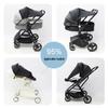 Universal Two-Way Baby Stroller Sunshade with UV Protection and Heat Insulation