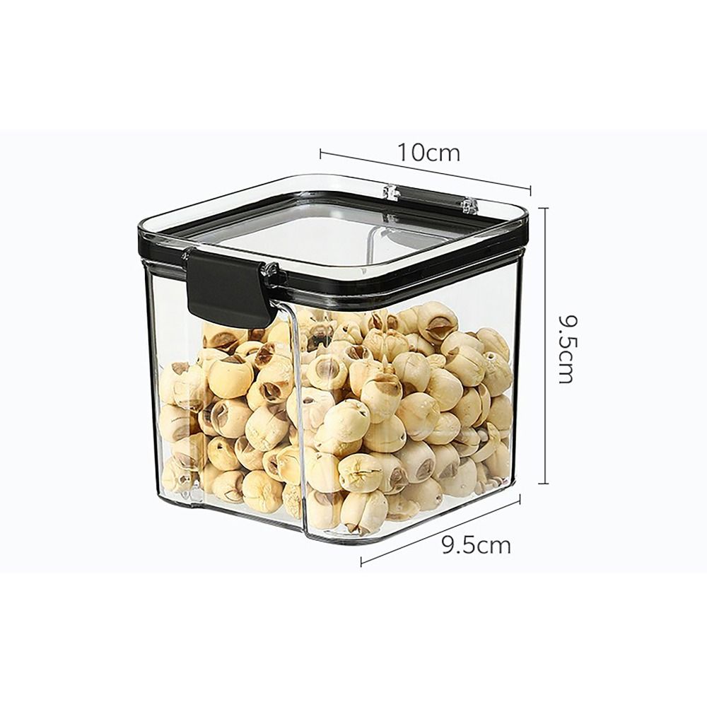 Dustproof Airtight Container Airtight Grain Storage Portable Spice Jar  Picnic