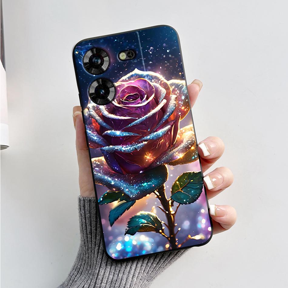 Soft Case For Tecno Pova 5 Pova5 LH7n Phone Cover Matte Liquid Silicone Marble Fundas Capa For Tecno Pova 5 pro 5Pro LH8n Bumper