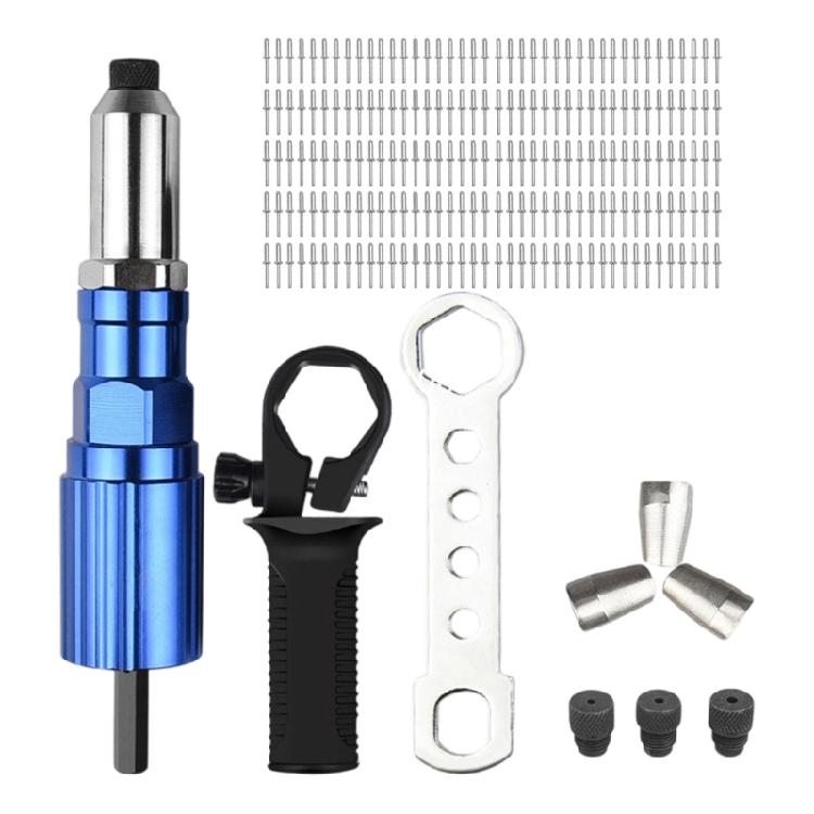 Lightweight Rivet Guns Drill Attachment With 40% Strong Metal Claws Riveting Tool For Aluminum And Steel Fasteners